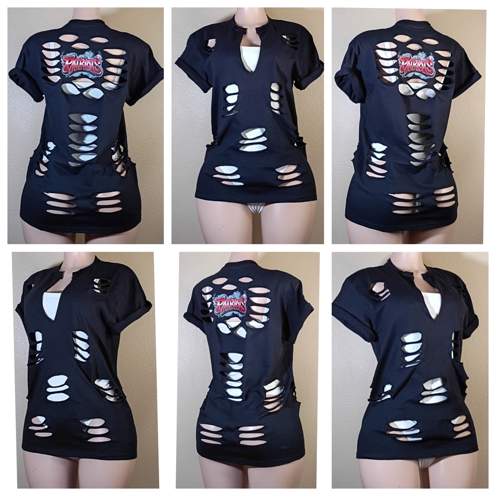 New Englad Patriots Custom Tee